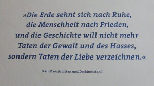 Ein Karl-May-Zitat