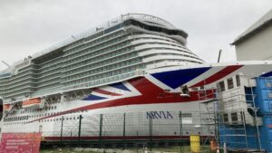 Das Kreuzfahrtschiff Arvia