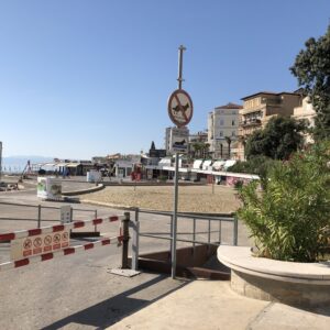 Am Strand von Opatija
