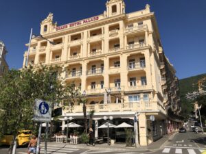 Das Grand Hotel Palace in Opatija