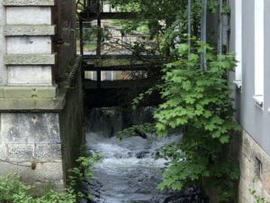 Kleines Wehr im Bleichgraben
