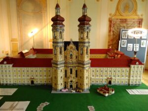 Ein detailgetreues Modell der Klosteranlage Wiblingen