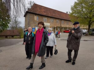 Panoramablick auf die Schlossanlage in Langenburg