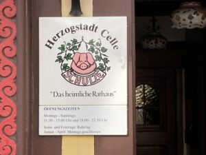 Noch ein Blick auf das Fachwerkhaus
