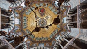 Byzantinisches Mosaik in der Kuppel