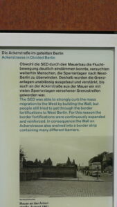 Unterwegs in der Ackerstraße