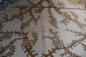 Kunstvolle Malerei im Kirchenraum