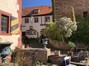 Idylle im Schlossinnenhof