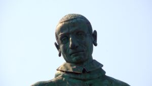 Blick durch die Augen des Heiligen
