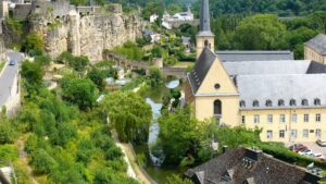 Der Fluss Alzette