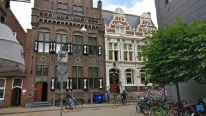 Ein Jugendstilgebäude in Groningen