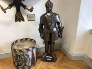 Ritterrüstung als Ausstellungsstück