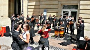Musikalische Unterhaltung in Luxemburg