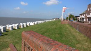 Der Badestrand in Wilhelmshaven