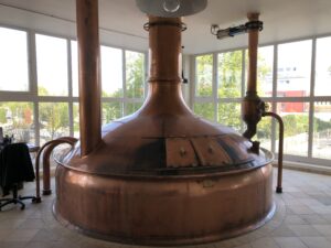 Kupferner Kessel der Brauerei