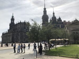 Die Hofkirche in Dresden
