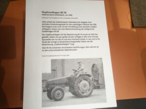 Der RS 56 war der einzige in Deutschland gebaute Traktor mit der Bezeichnung Hopfenschlepper