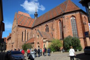 Ankunft in der Barlachstadt Güstrow