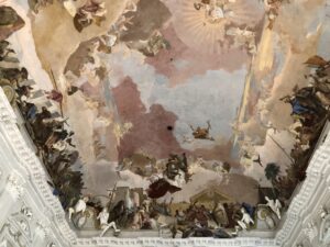 Darstellung fast aller Kontinente in der Ausstattung der Residenz