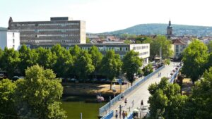 Ankunft in Saarbrücken