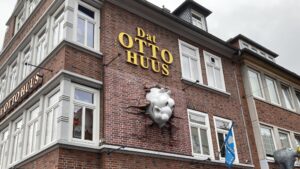 Der Ottifant an der Fassade