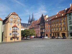 Weitere Ansicht des Marktplatzes von Eger