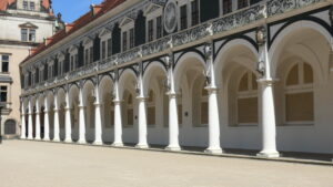 Der Stallhof des Residenzschlosses