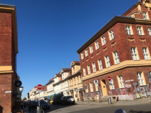 Ankunft in Potsdam