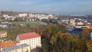 Blick über die Stadt Eger