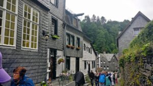 Schiefergedeckte Fachwerkhäuser in der Monschauer Altstadt