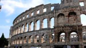 Die römische Arena von Pula