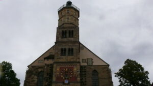 Perspektive von der Freitreppe
