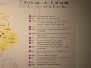 Unterwegs mit Bonifatius: Stationen einer Missionsreise