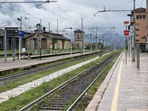 Abfahrtbereit in Domodossola