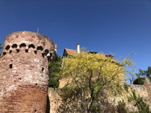 Wehrturm mit Zinnenkranz