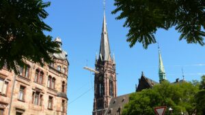 Noch ein Blick auf die Johanneskirche