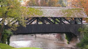 Historische Holzbrücke