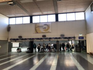 Führung durch den Trainingsstützpunkt