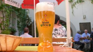 Der Brunnen auf dem Markt