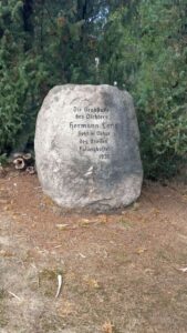 Erinnerung an Hermann Löns