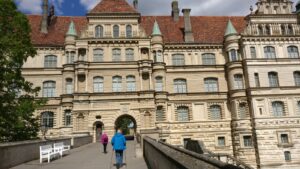 Letzter Blick auf Schloss Güstrow
