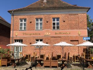 Letzter Blick auf das Viertel