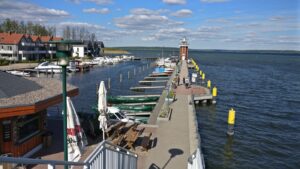 Im Hafen von Plau am See