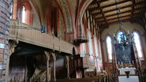 Noch ein Blick auf die Kirche