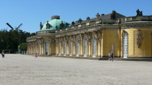 Der Palast in Sanssouci