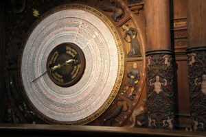 Die astronomische Uhr in der Marienkirche