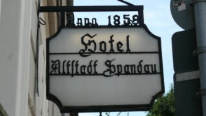 Unser Hotel in Spandau