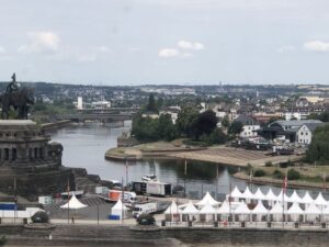 Ankunft an der Festung