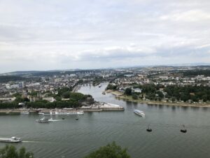 Ein letzter Blick auf Koblenz