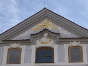Giebel des Ziererhauses